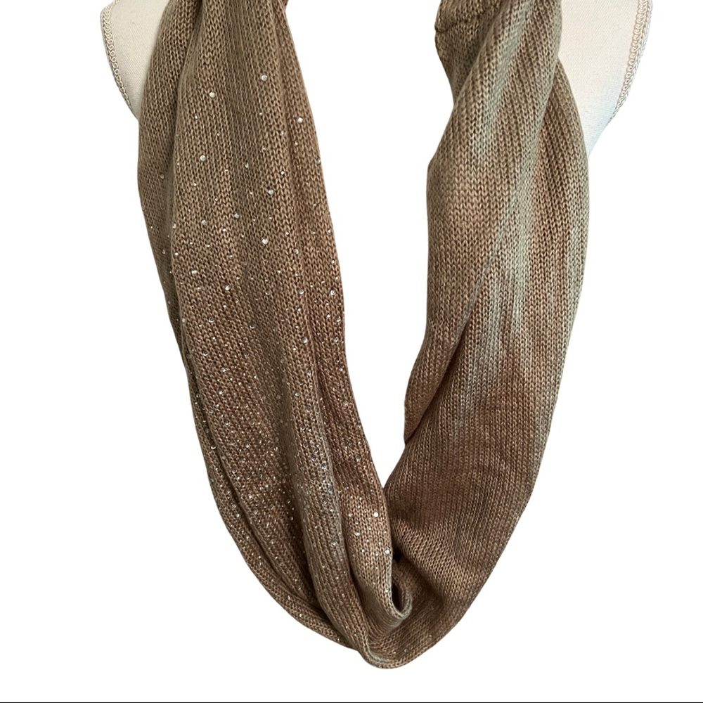 Infinity Scarf with Rhinestones - Picture 2 of 3